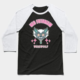 Neo Futurism Werewolf Baseball T-Shirt